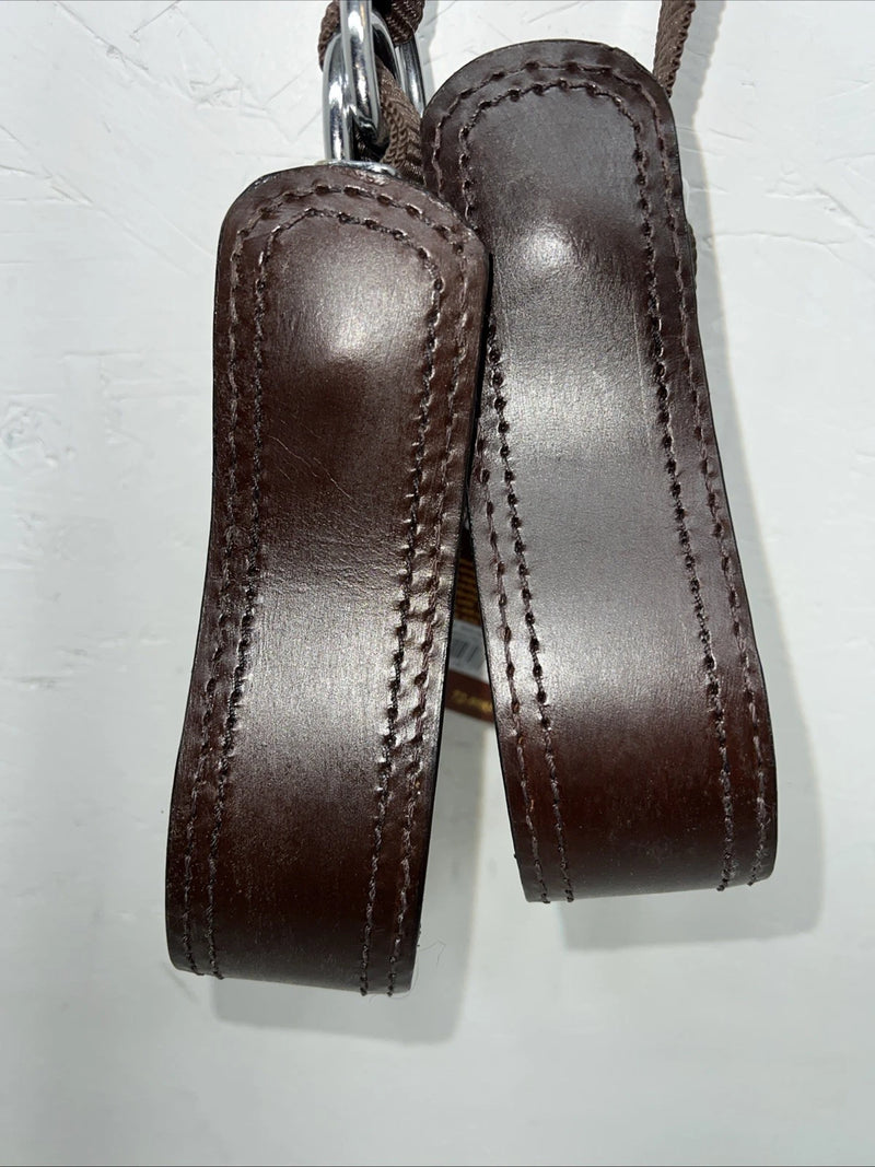 New Tough 1 Nylon Leather Kids Slip In Stirrups #72-9985 FF-7