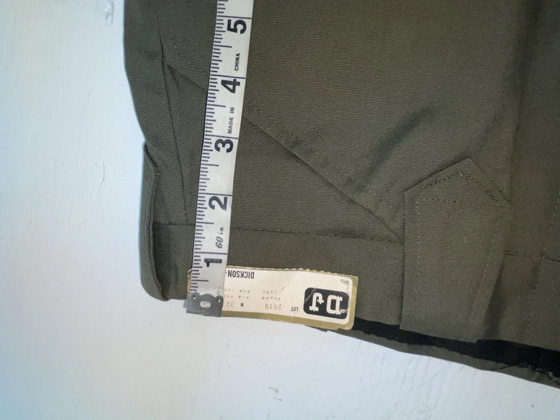 New Vintage Green Dickson Jenkins Polyester Pants #2619 ZZ-26