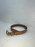 New Purple Genuine Leather Wrangler 30” Belt #628000 JJ-113
