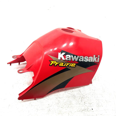 99-02 Kawasaki Prairie 300 4x4 OEM Fuel Tank Cover 14090-1666-6L AK31.1