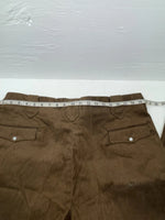 New Vintage Brown Ranch Western Wear Polyester Pants #P15512 OO-8