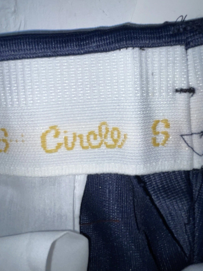 New Vintage Blue Circle S Polyester Pants #CP5091 OO-23