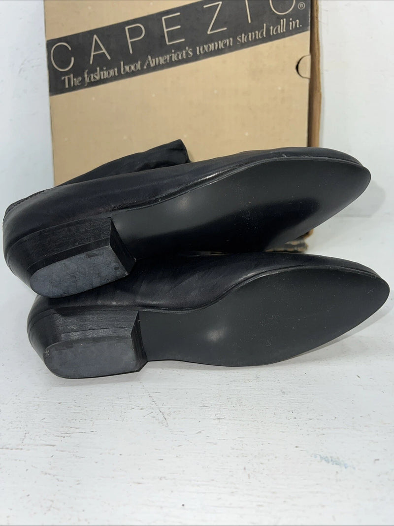 New Women’s Black Capezio Cowboy Boots. L469 6 M. 20-92