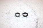 1982 Honda Atc 185a Oem Rear Axle Jam Nut Pair 90307-968-000 AH67