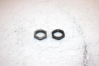 1982 Honda Atc 185a Oem Rear Axle Jam Nut Pair 90307-968-000 AH67