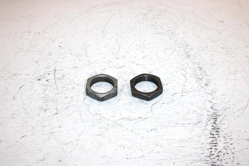 1982 Honda Atc 185a Oem Rear Axle Jam Nut Pair 90307-968-000 AH67