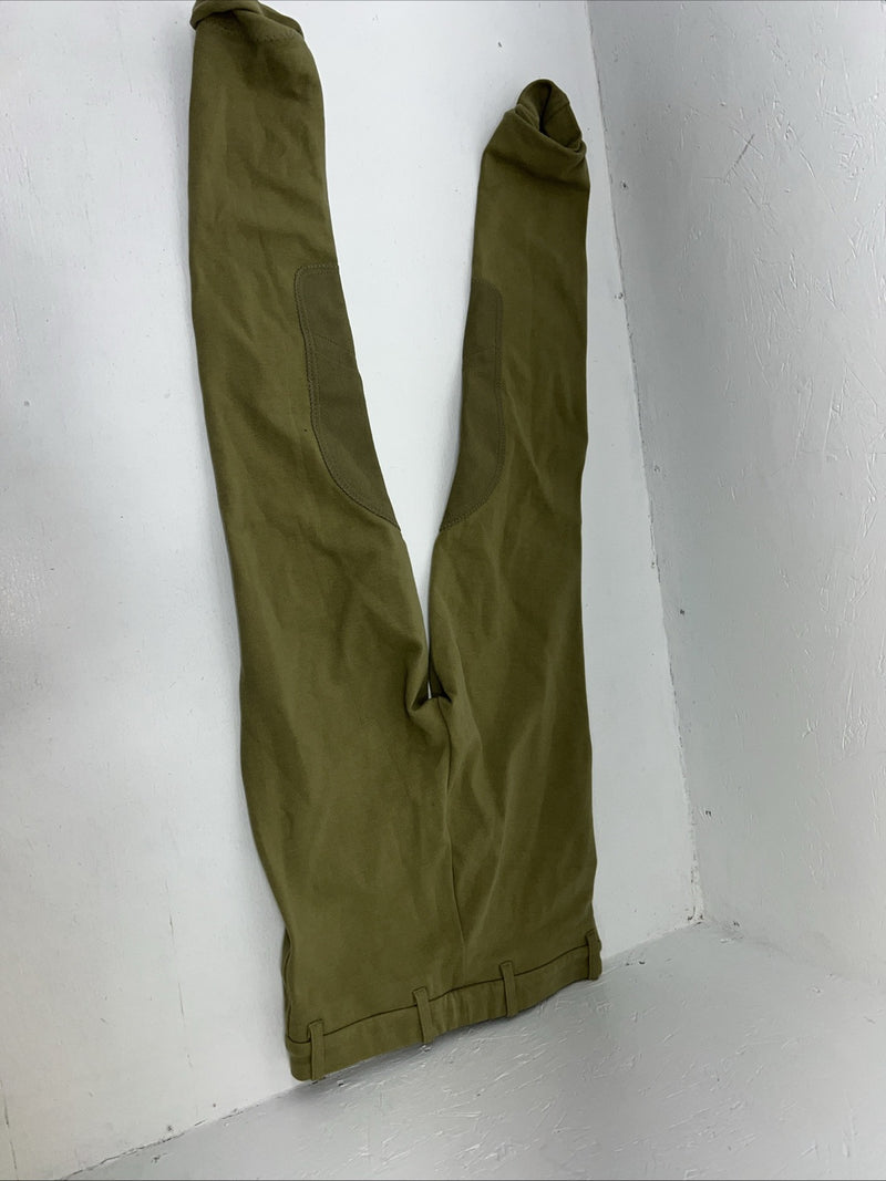 New Women’s Green Vequi Comfort English Riding Pants. 16 D-54