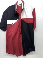 New Men’s Cowboy Threads Multiple Color Short Sleeve Button Up Small B-44