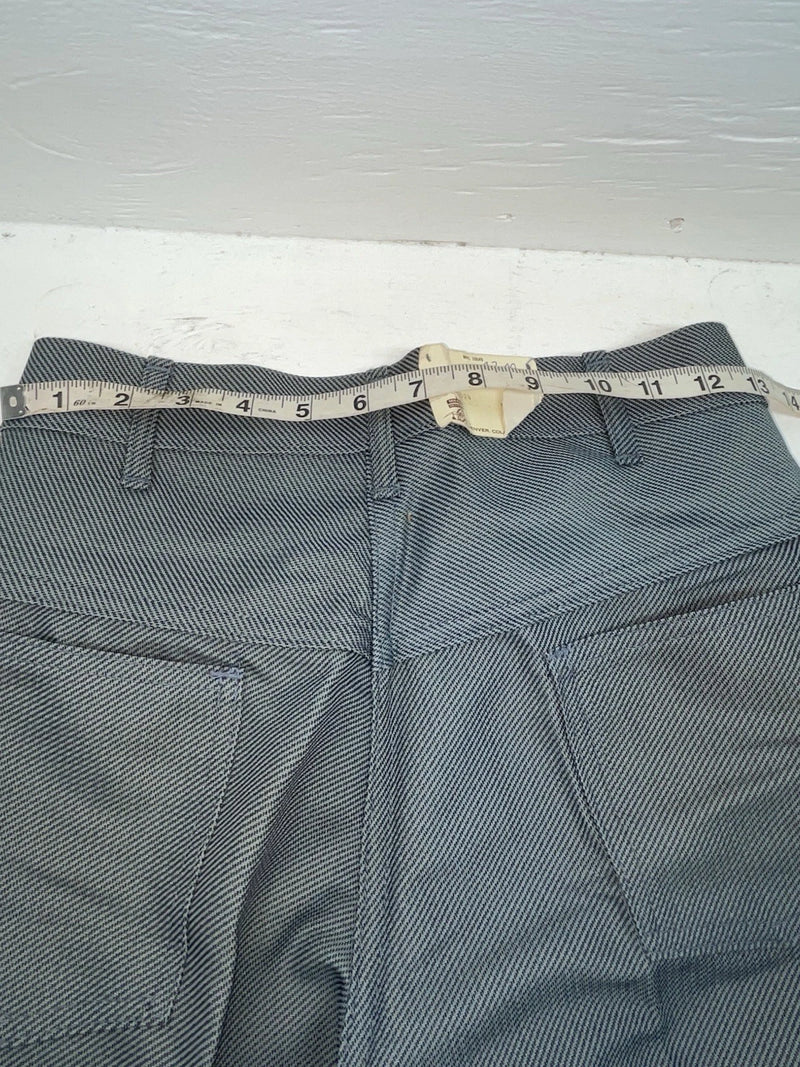 New Vintage Blue Miller Polyester Pants #2624 VV-40
