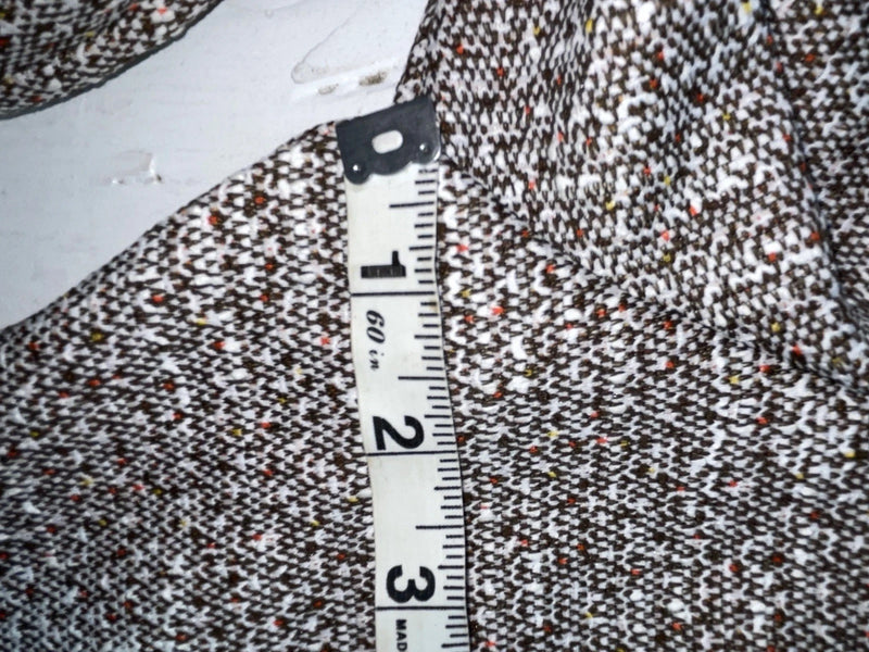 New Vintage Brown Speckled Panhandle Slim Polyester Pants #1246 VV-116