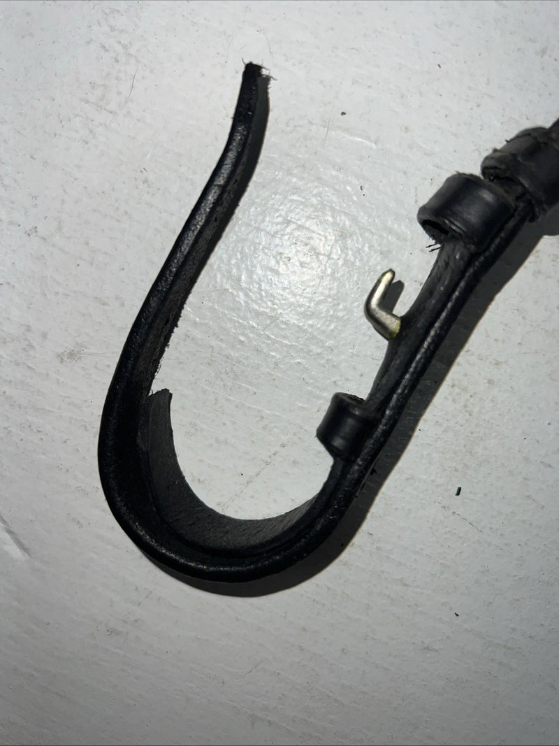New Silver Fox Black Leather Point English Bridle #20-1189-2 W-5