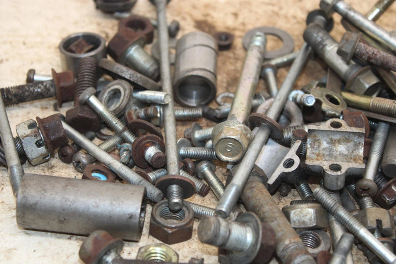 87 Yamaha  Champ 100 Oem Nut Bolt Spacer Hardware Kit AYS 