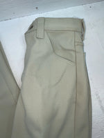 New Vintage Cream Lee Polyester Pants #2084612 3A-34