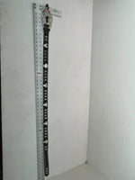 New Black Genuine Leather Blazin Roxx Silver Bling Cross L Belt #N3510401 Z-69