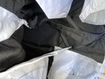 New Vintage Black Circle S Polyester Pants #CP4793 OO-35