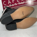 New Women’s Black Capezio Cowboy Boots With Fringe. L870 5.5 5 1/2 M. 20-78