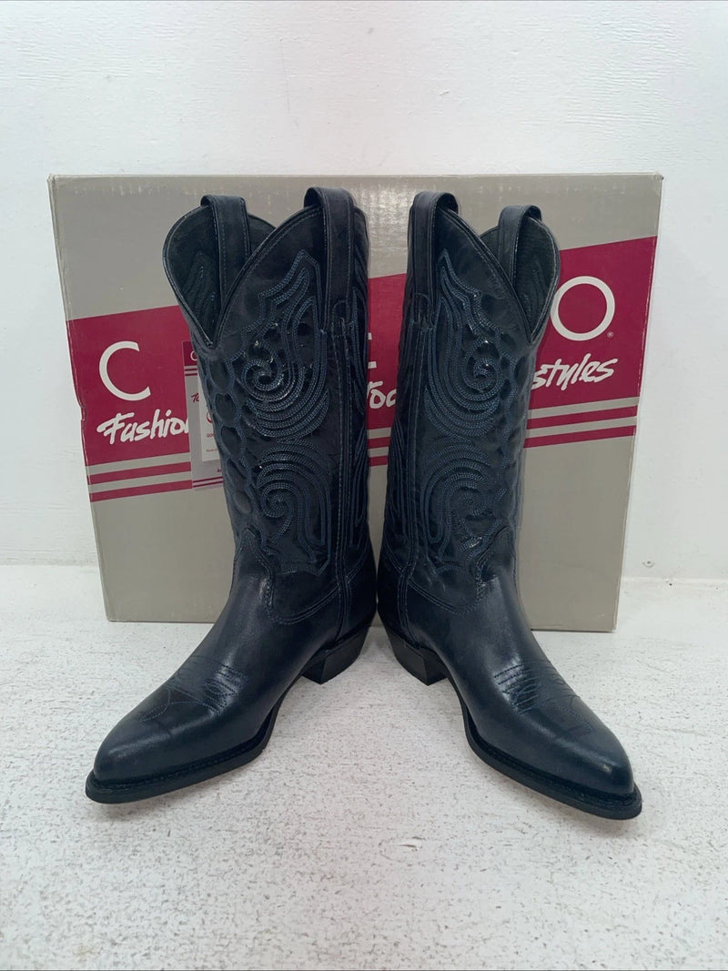 New Women’s Blue Capezio Cowboy Boots. L 302 5 M. 2-165