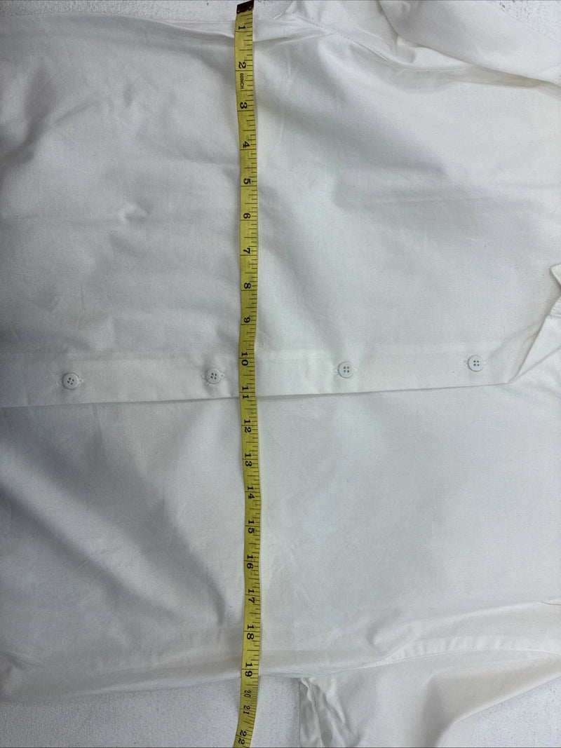 New Women’s Cricket Creek White Long Sleeve Button Up Small LL-35