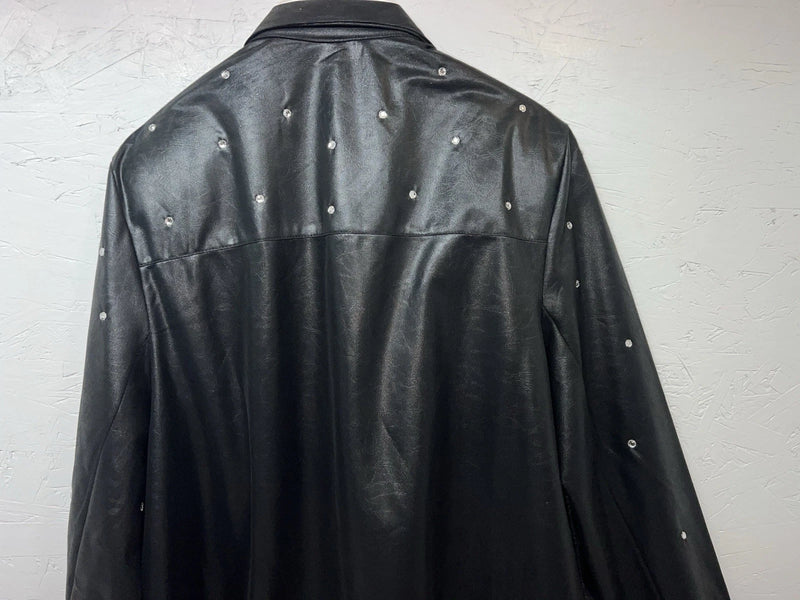 New Women’s Black 1849 Authentic Ranchwear Long Sleeve Show Jacket XL UU-59