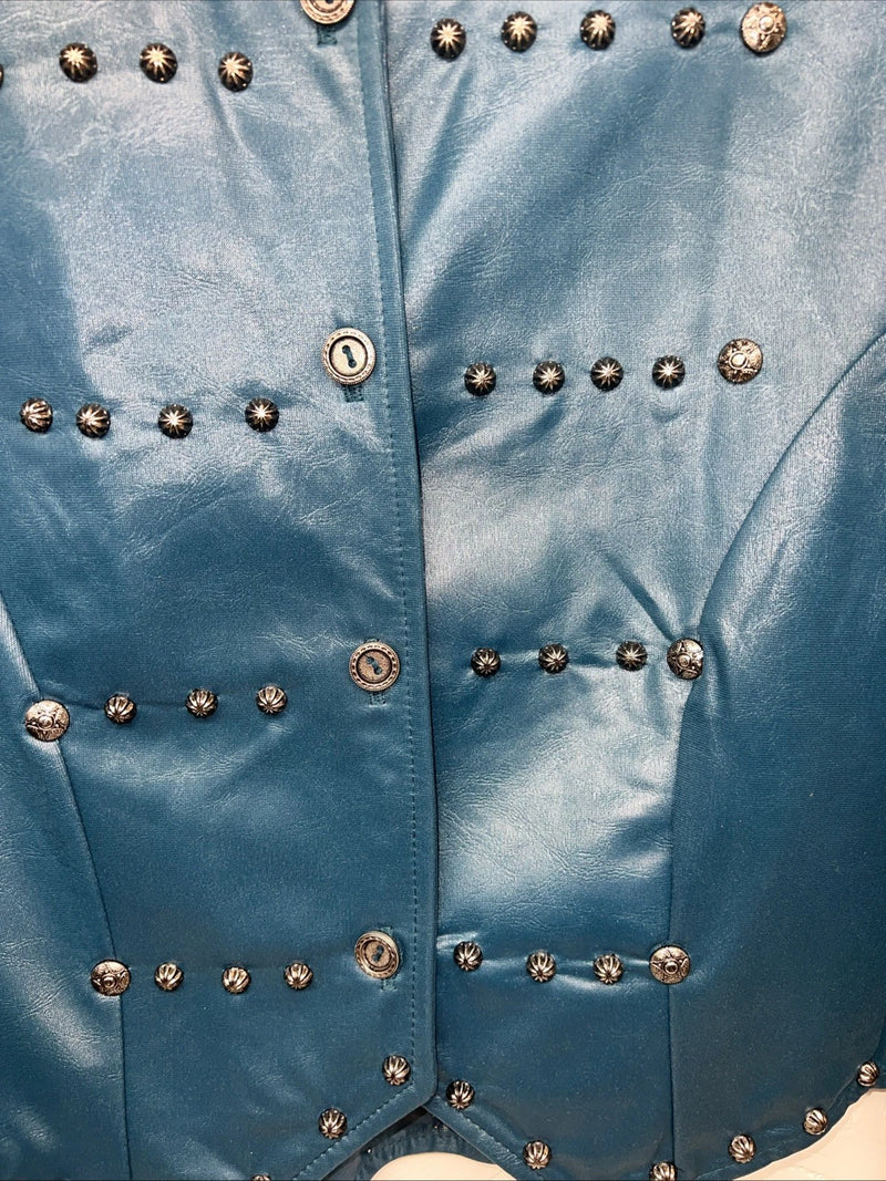 New Women’s Turquoise 1849 Authentic Ranchwear Show Short Jacket XL WW-46
