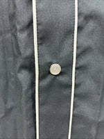 New Men’s White Horse Black Western Long Sleeve Pearl Snap Medium V-5