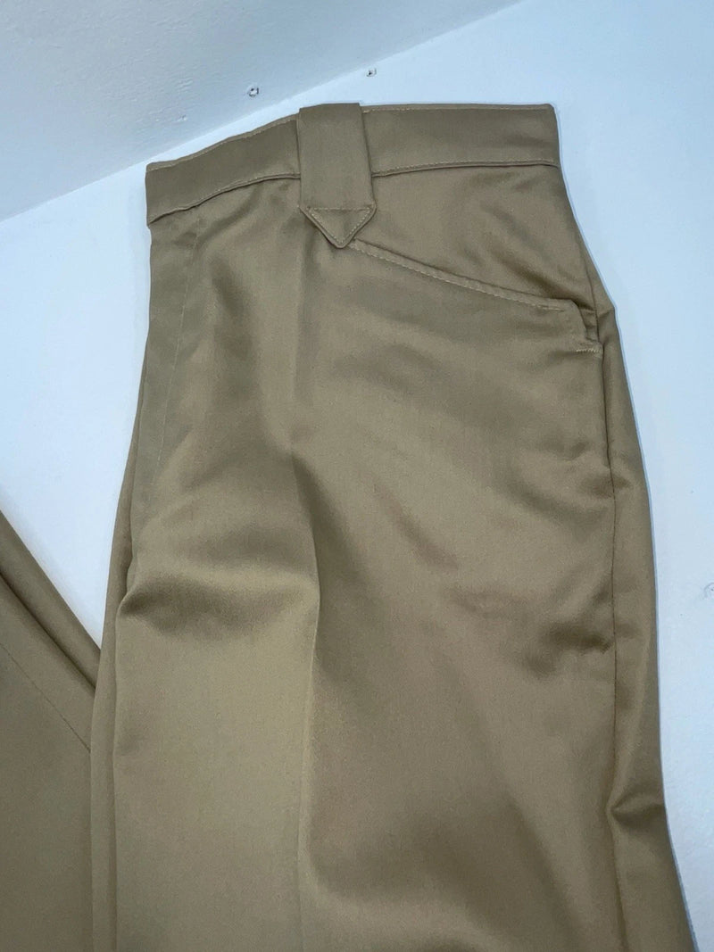 New Vintage Brown Panhandle Slim Polyester Pants #91T1507 3B-13