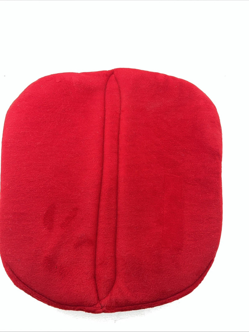 New ABetta Red Fleece Round Saddle Pad 29x27 Pad-25