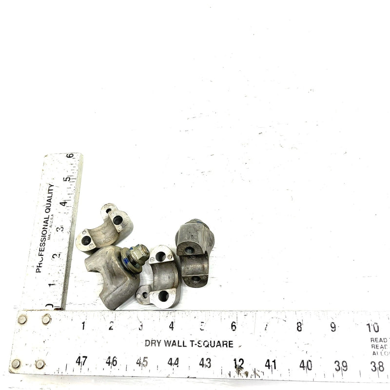 01-08 Honda Sportrax 250 TRX250EX 2x4 OEM Handlebar Mount Set 53121-HC3-000 AH83