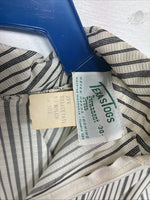 New Women’s TexasTogs Stripe Long Sleeve Zip Up Show Shirt Size 30 3B-2
