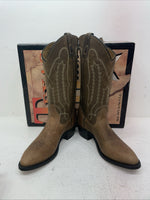 New Men’s Brown Texas Brand Cowboy Boots. 6244 9.5 9 1/2 D. 5-33