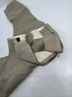 New Women’s Tan Equestrian Equi-stretch English Pants. 23 R #C522 A-142