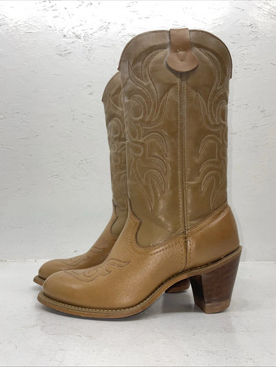 New Women’s Brown Texas Brand Cowboy Boots. 4911 8.5 8 1/2 M. 16-90