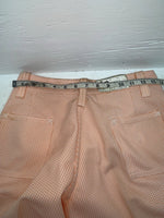 New Vintage Pink Checkered Dickson Jenkins Polyester Pants #501 SS-63