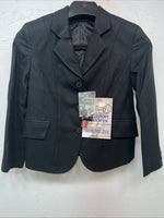 New Children’s Comfort Riders Black Riding Coat 8 #23-31001 LL-603