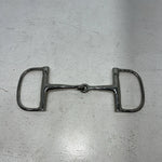 New Congress Leather 5” D Ring Snaffle Bit #477101 Y-501