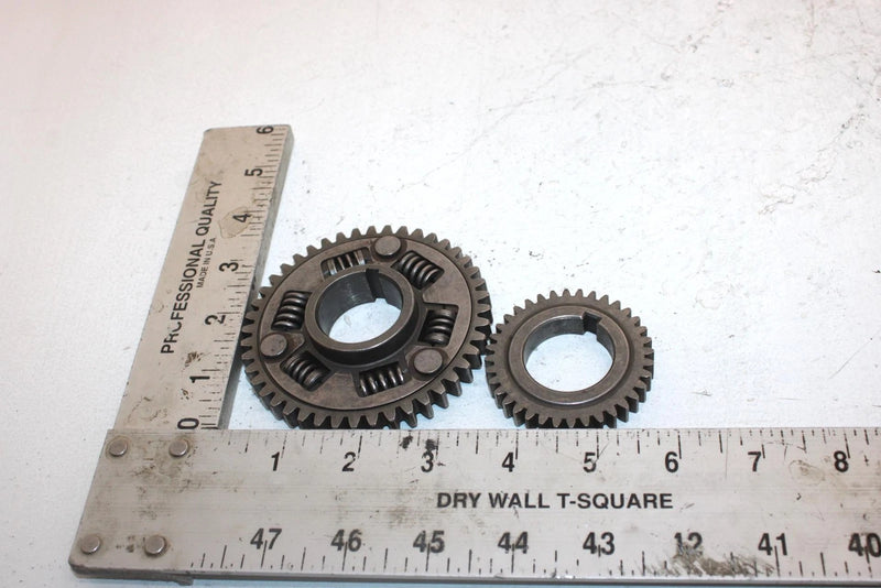 1996 Kawasaki Bayou 300 Oem Crankshaft Gear Set 13216-1072 59051-1140 AK19