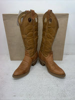 New Women’s Brown Texas Brand Cowboy Boots. 4544 5 M. 2-54