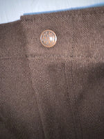 New Vintage Brown Dickson Jenkins Polyester Pants #5510 XX-70