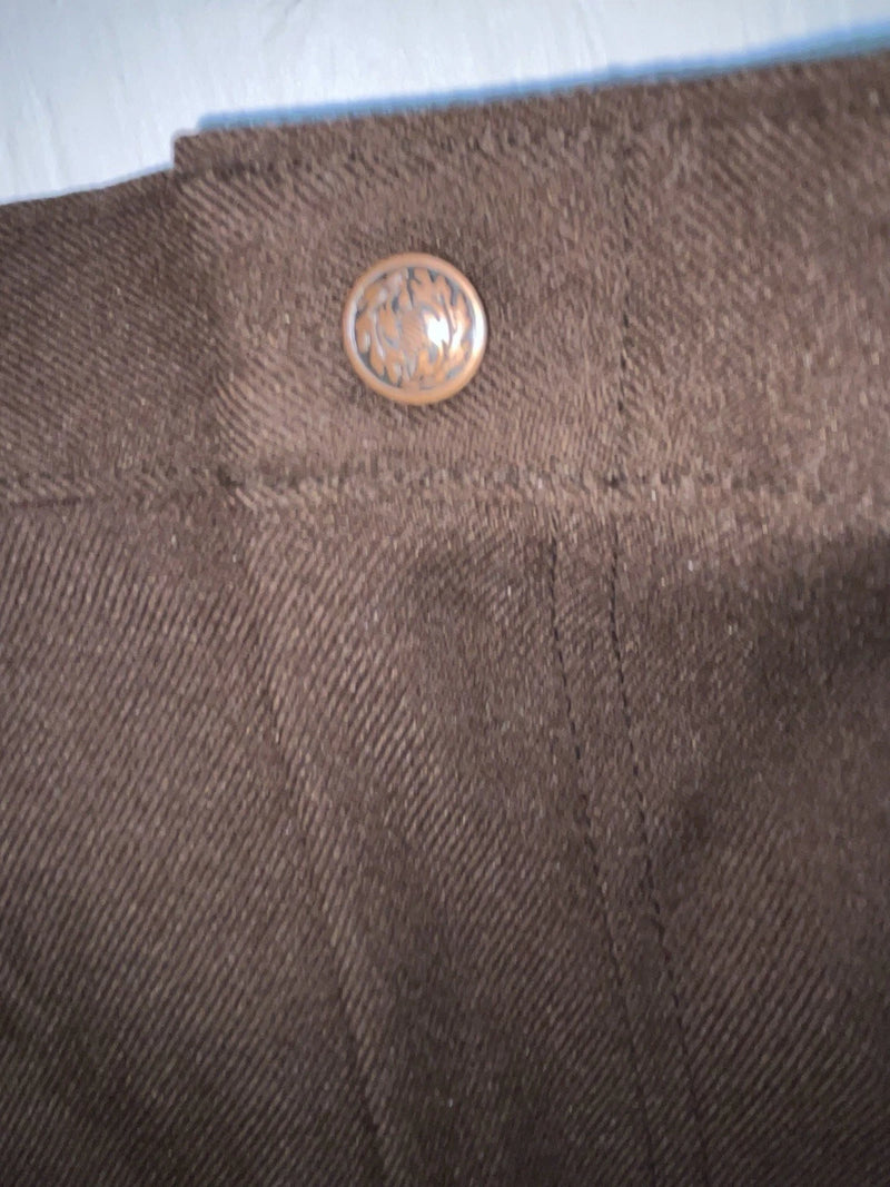 New Vintage Brown Dickson Jenkins Polyester Pants #5510 XX-70