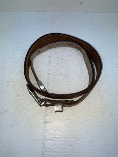 New Brown Genuine Leather Acme Tooled 28” Belt #5022 NN-25