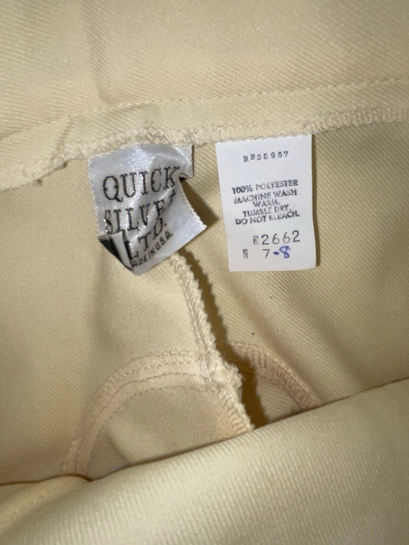 New Vintage Yellow Quicksilver Polyester Pants #2662 3A-74