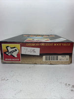 New Men’s Red Texas Brand Cowboy Boots. M 373 10.5 10 1/2 D. 7-68