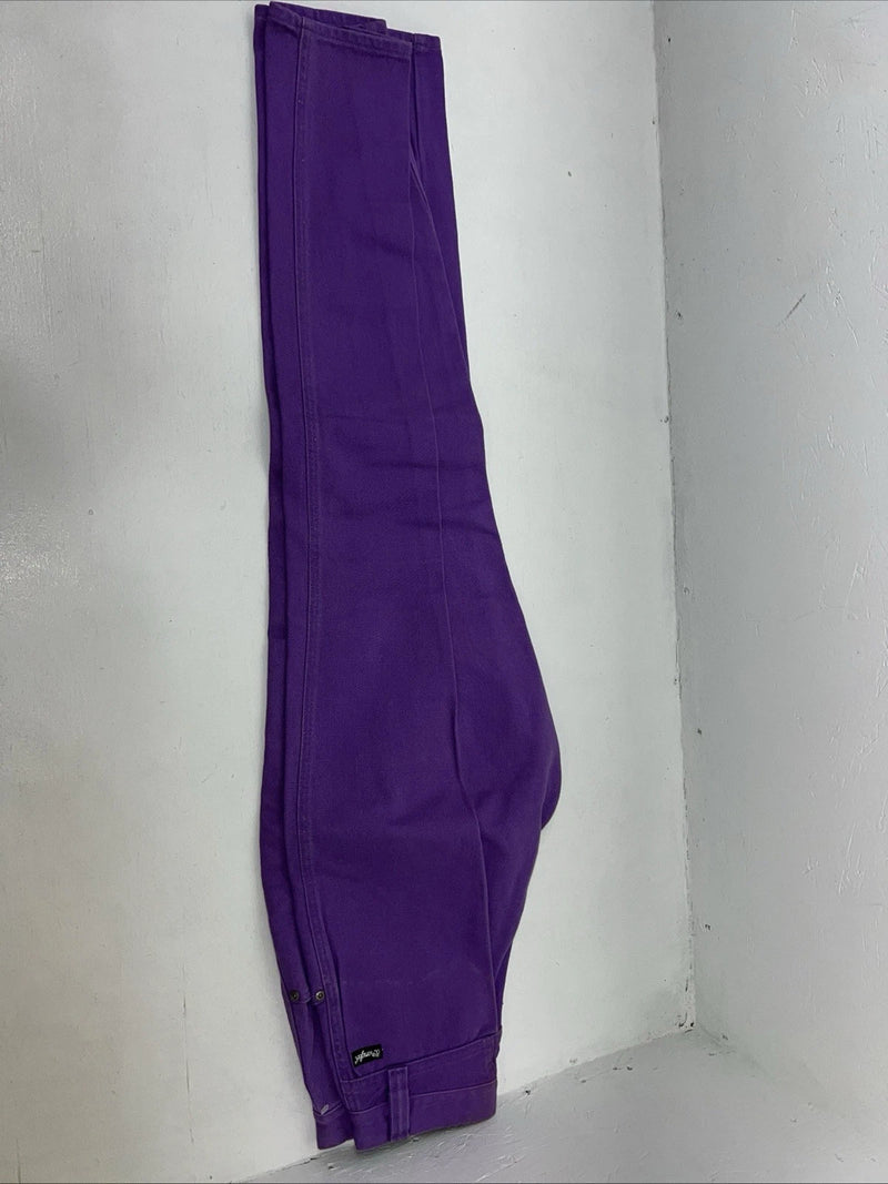 New Women’s Purple Wrangler Silverlake Relaxed Fit Denim Jeans. 9/10x36 P-7
