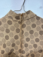 New Women’s Miller Tan Design Long Sleeve Zip Up Medium TT-106