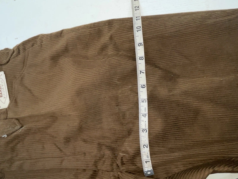 New Vintage Brown Ranch Western Wear Polyester Pants #P15512 OO-8