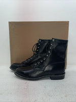 New Men’s Black Lace Up J Chisholm Cowboy Boots. 2550 9 D. 3-32