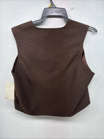 New Women’s Lady DJ Brown Showing Vest Size 40 YY-29