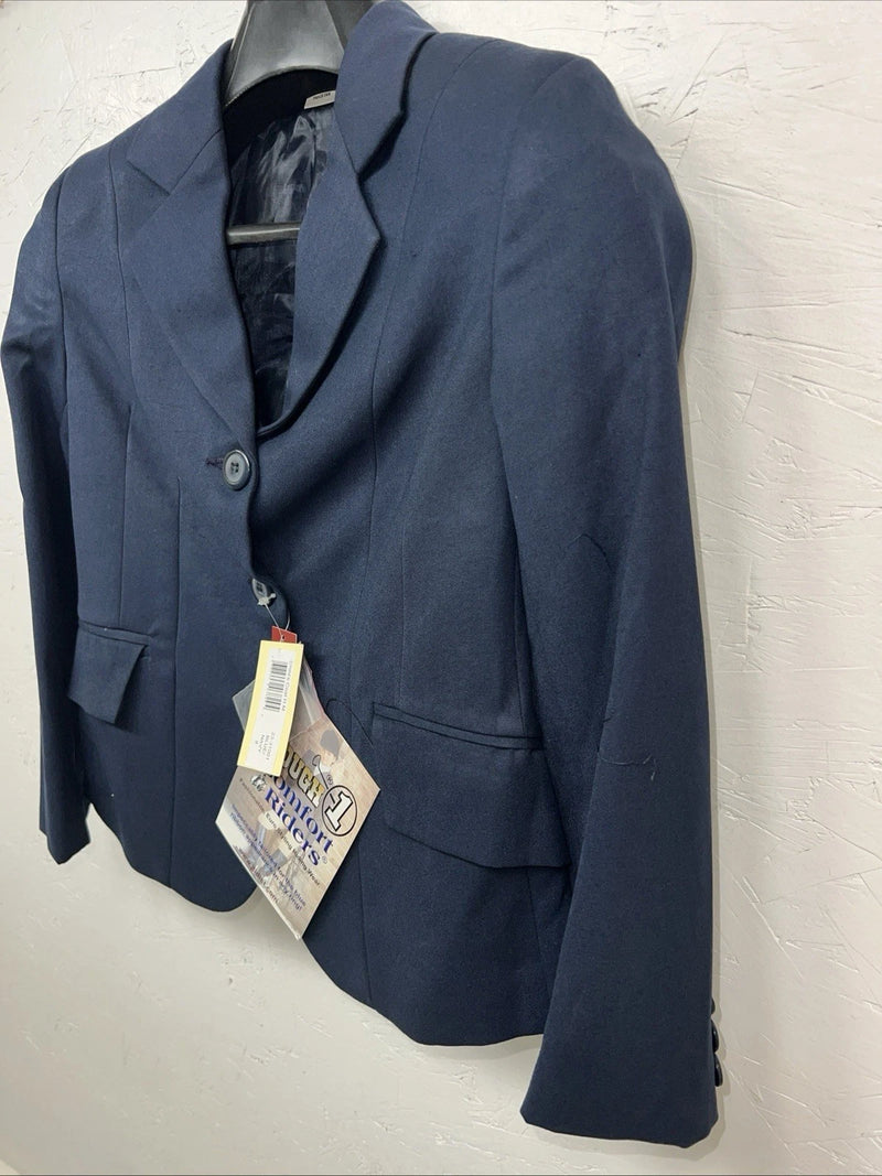 New Children’s Comfort Riders Blue Riding Coat 8 #23-31001 LL-600