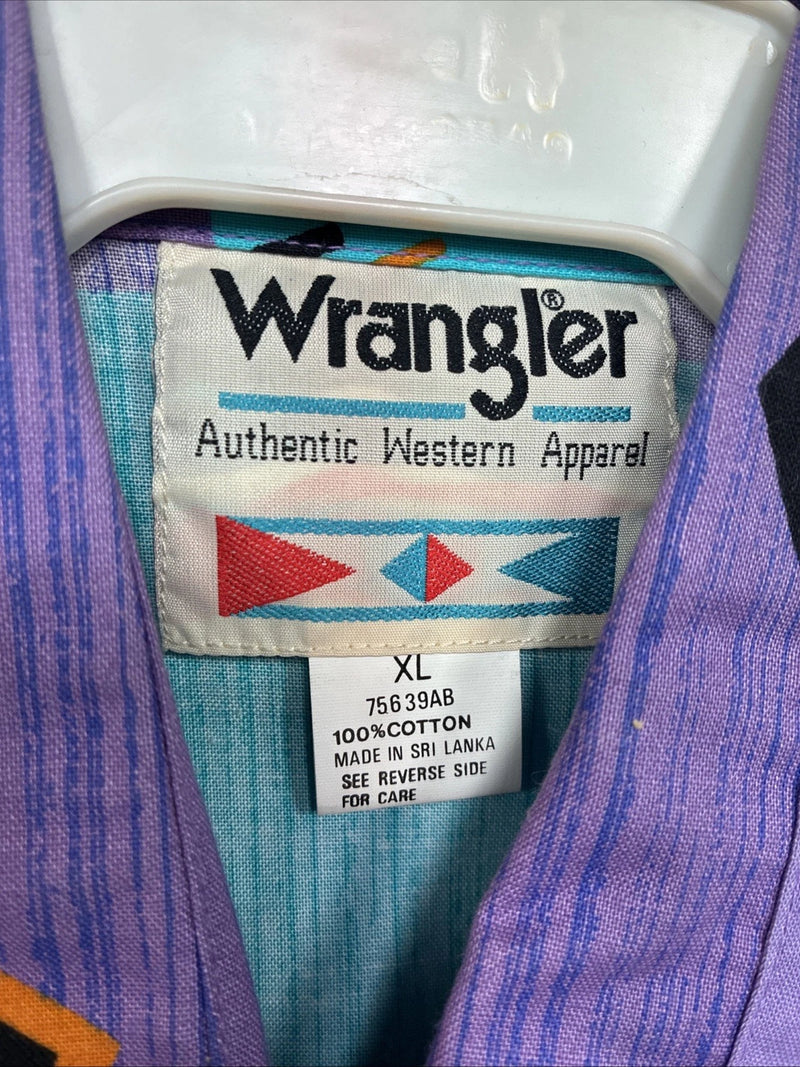 New Women’s Wrangler Multicolor Long Sleeve Button Up XL II-27