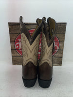 New Men’s Brown Laredo Cowboy Boots. 68321 9 E W. 4-90